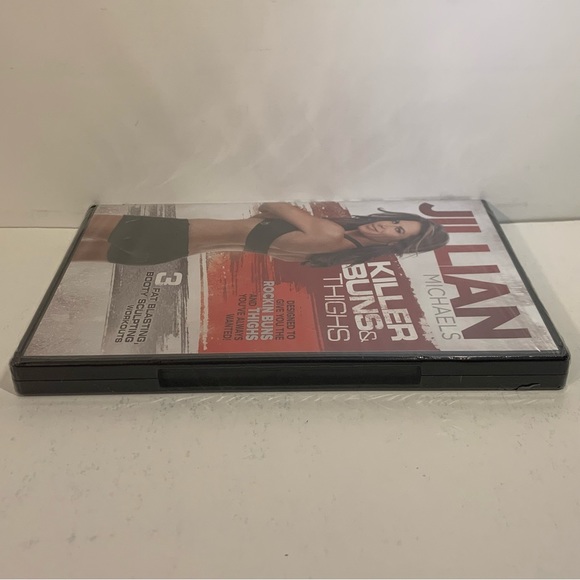 💪 [4/$25] [BRAND NEW] JILLIAN MICHAELS KILLER BUNS & THIGHS WORKOUT DVD 💪 - Picture 4 of 6